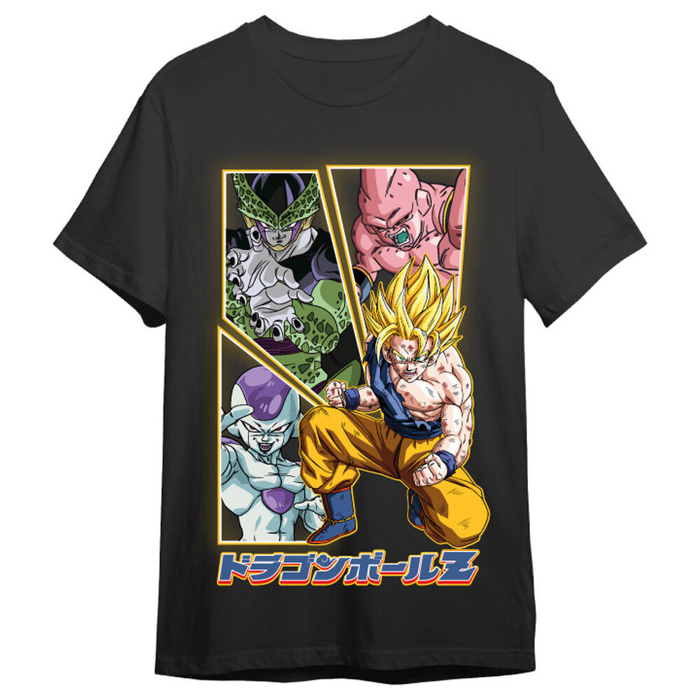 Camiseta Villains & Goku Dragon Ball Z adulto Frikytopia