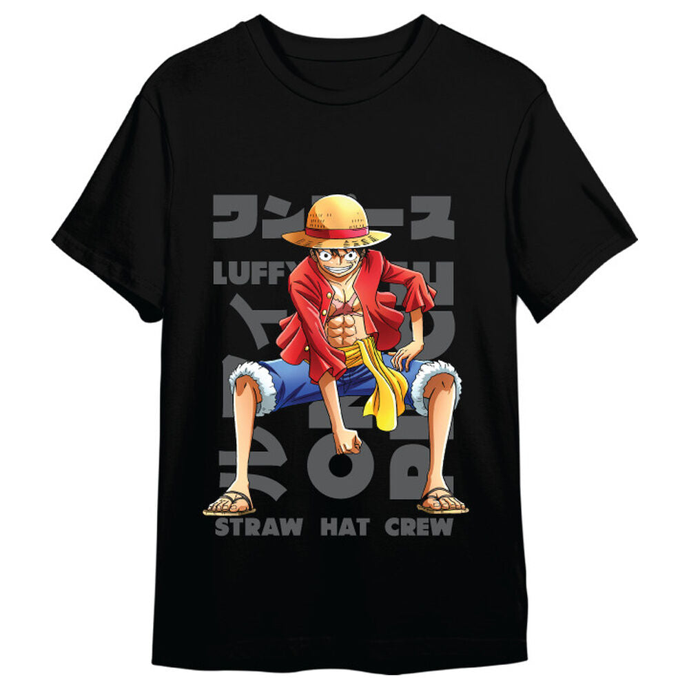 Camiseta Monkey D. Luffy One Piece adulto Frikytopia