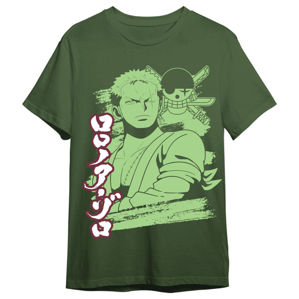 Camiseta Roronoa Zoro One Piece adulto Frikytopia