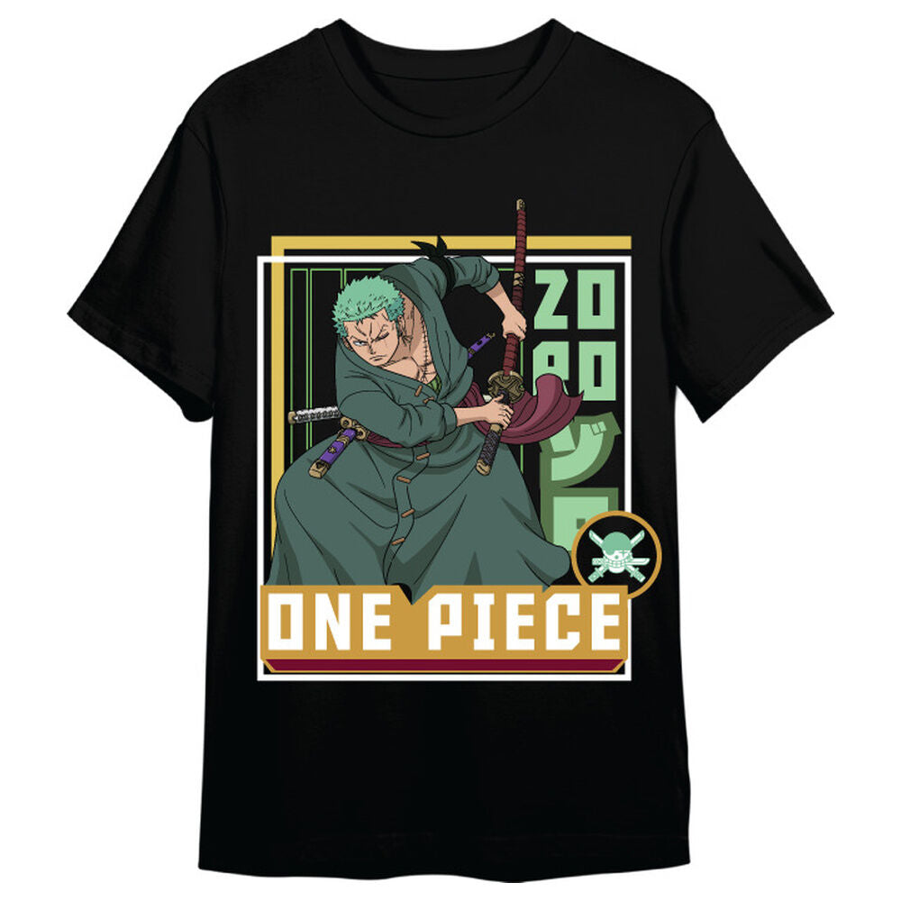 Camiseta Roronoa Zoro One Piece adulto Frikytopia