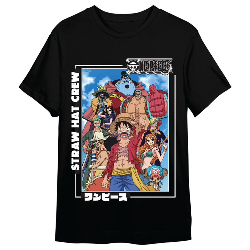 Camiseta Straw Hat Crew One Piece adulto Frikytopia