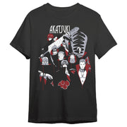Camiseta Akatsuki Naruto Shippuden adulto