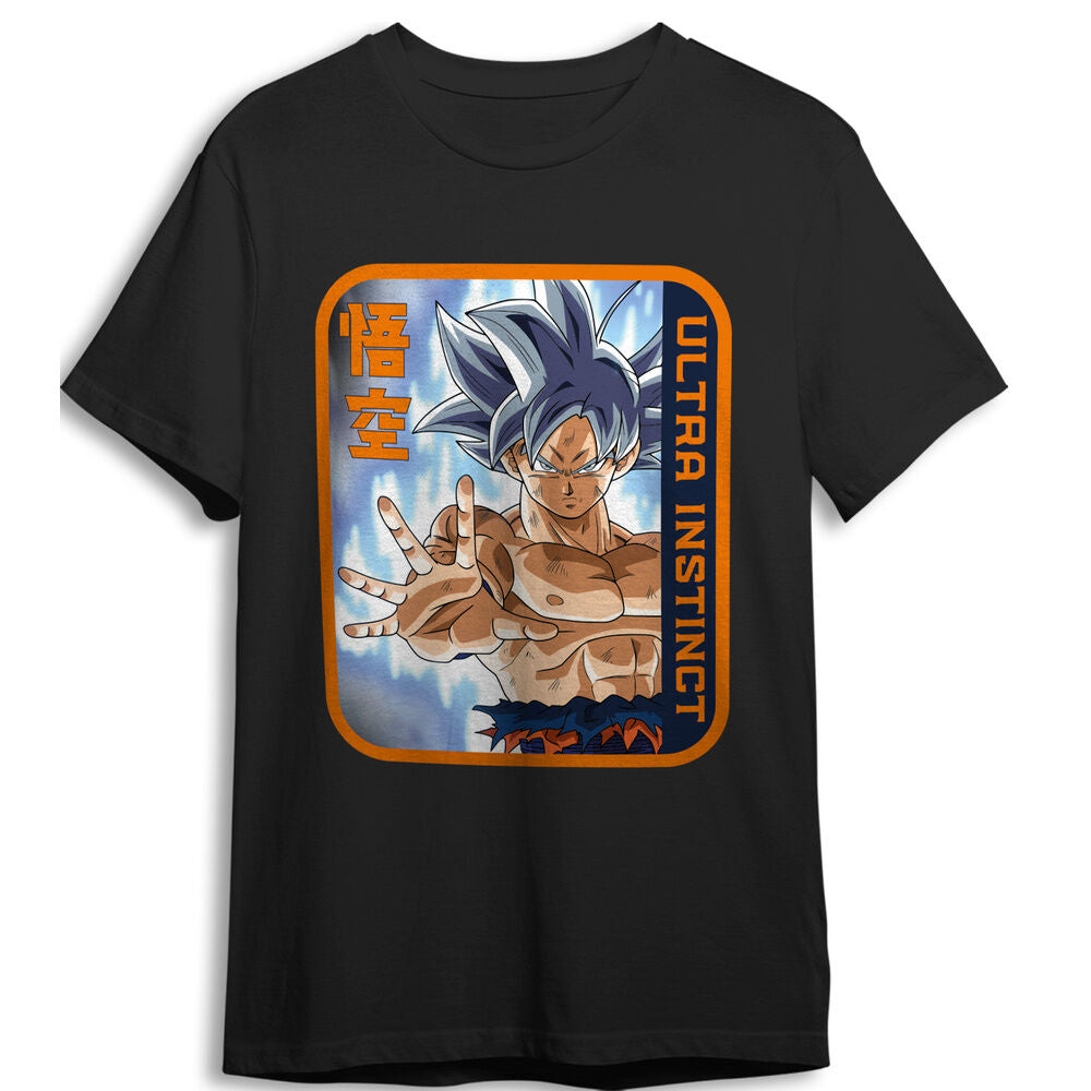 Camiseta Goku Ultrainstinct Dragon Ball Super adulto Frikytopia