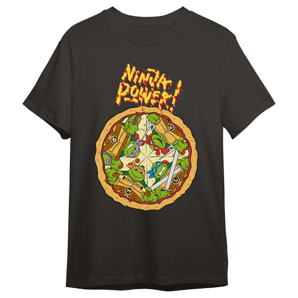 Camiseta Pizza Tortugas Ninja adulto Frikytopia