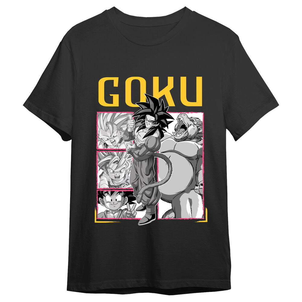 Camiseta Goku Super Saiyan 4 Dragon Ball GT adulto Frikytopia