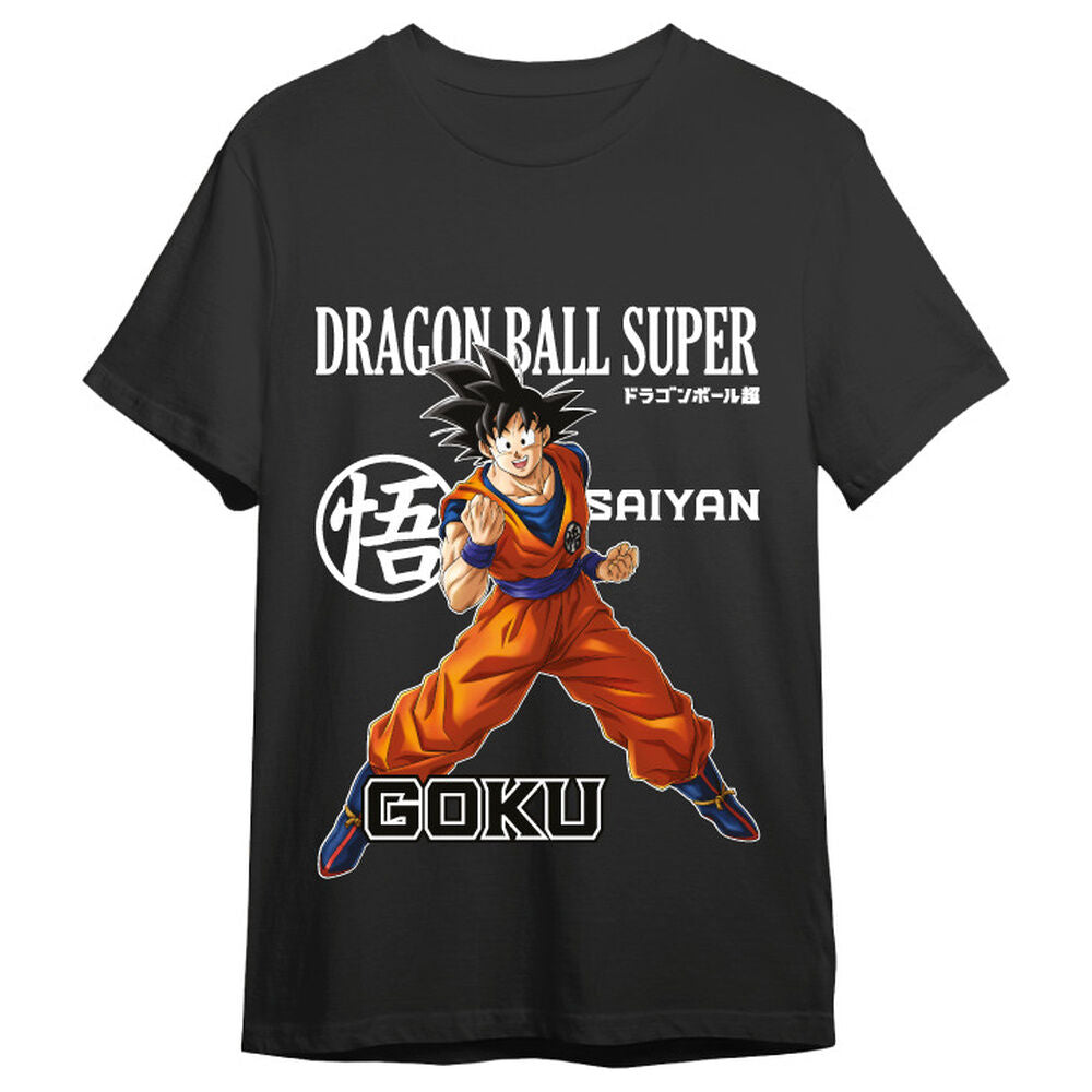 Dragon Ball Super Camiseta Goku Training Negro Talla S