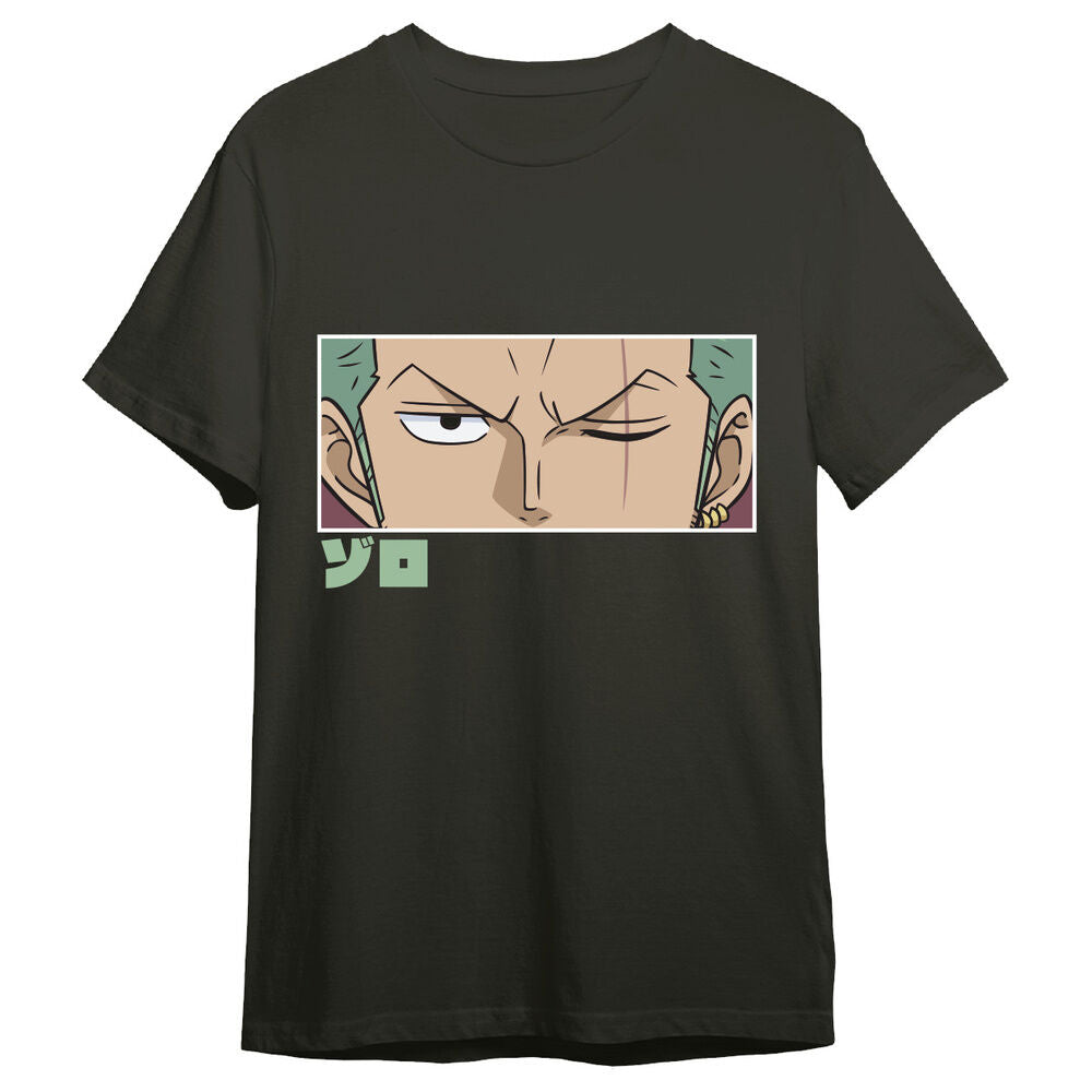 Camiseta Roronoa Zoro Eyes One Piece adulto Frikytopia