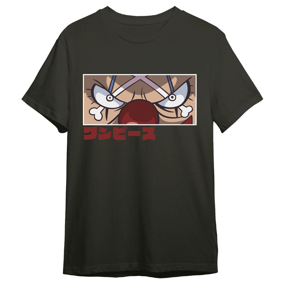 Camiseta Buggy Eyes One Piece adulto Frikytopia