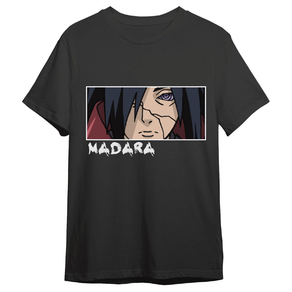 Camiseta Madara Eyes Naruto Shippuden adulto Frikytopia