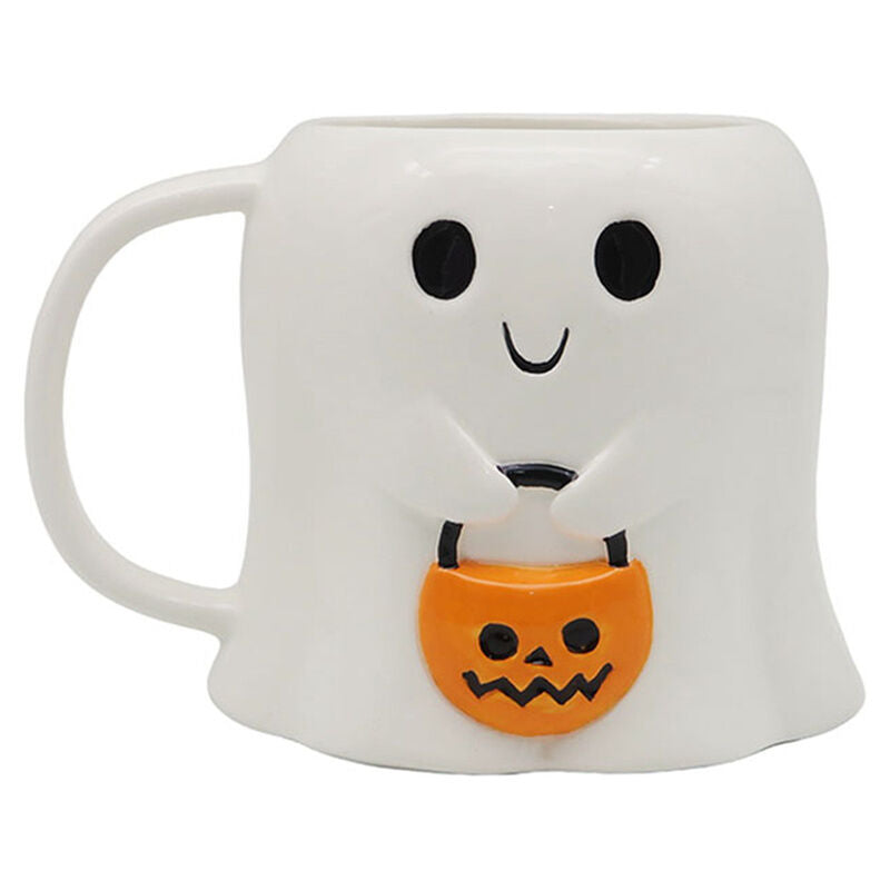 Taza Fantasma Truco o Trato Espeluznante Frikytopia