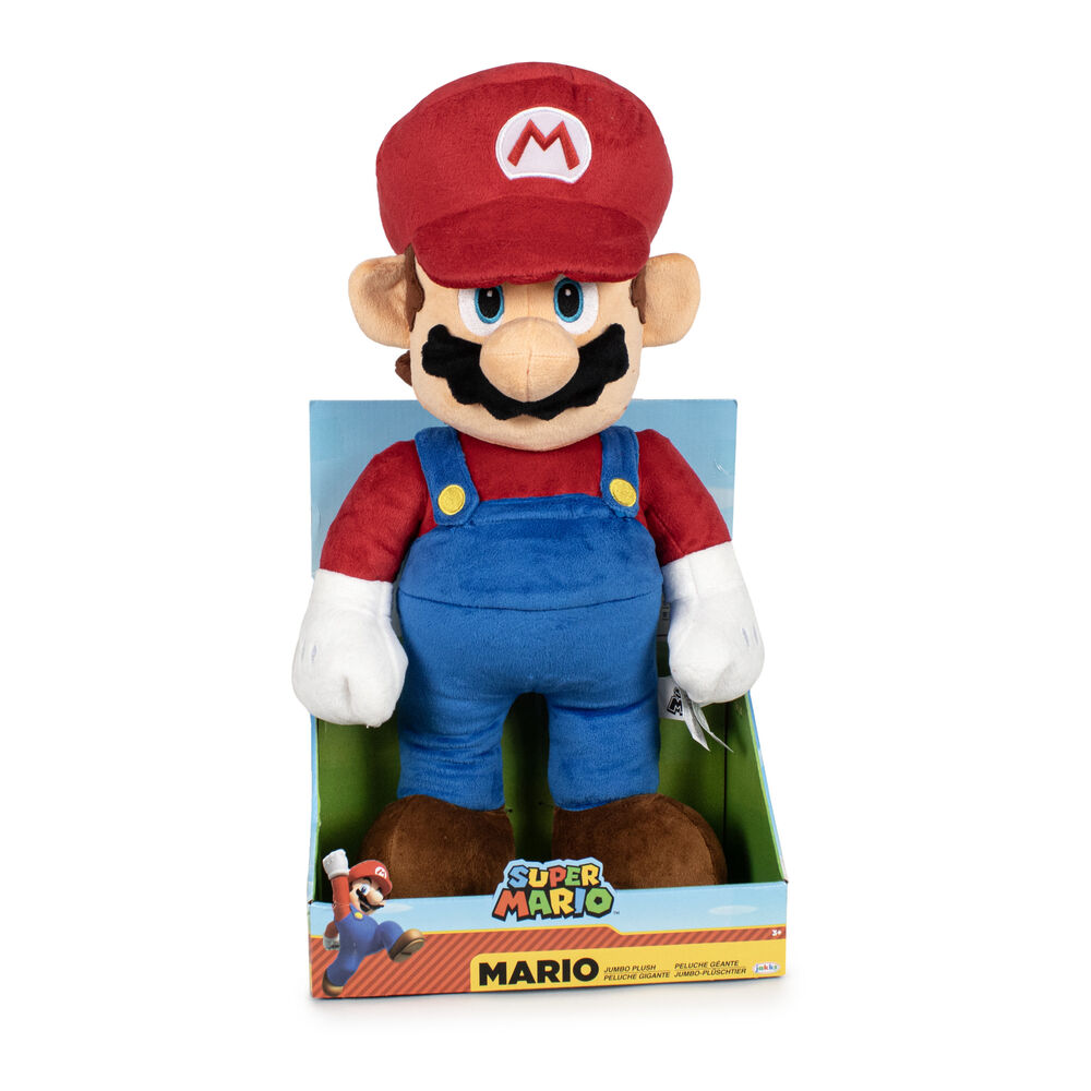 Peluche Jumbo Super Mario Nintendo 50cm Frikytopia
