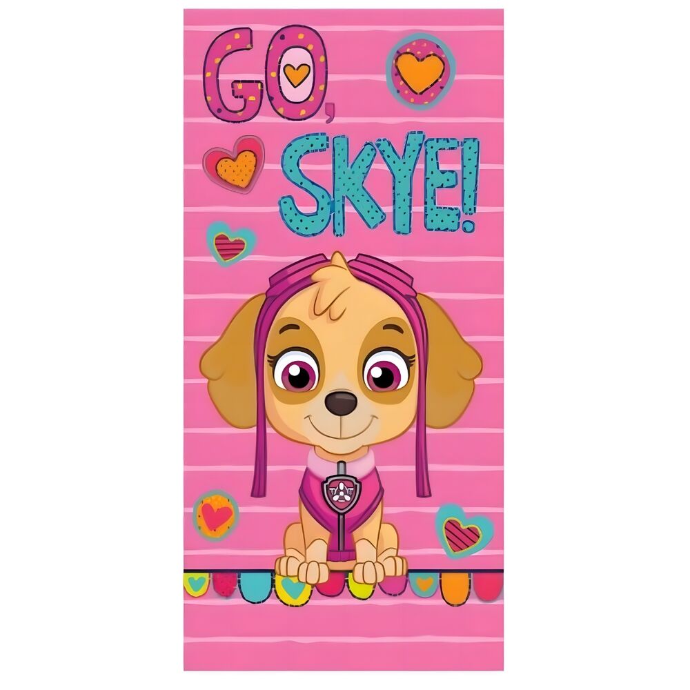 Toalla Patrulla Canina Paw Patrol microfibra Frikytopia