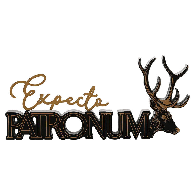 Letrero madera Patronum Harry Potter Frikytopia