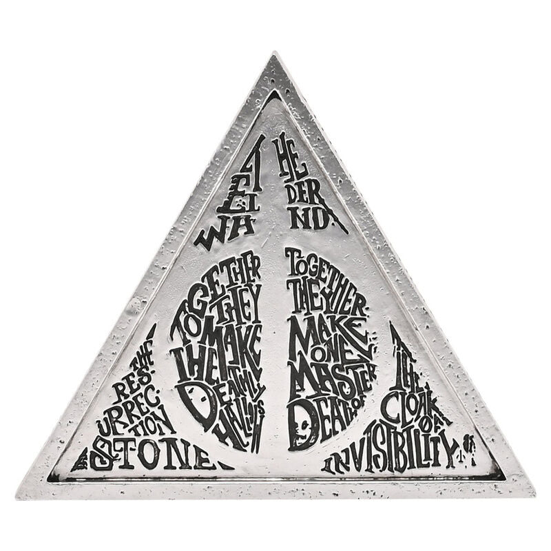 Placa Reliquias de la Muerte Harry Potter Frikytopia