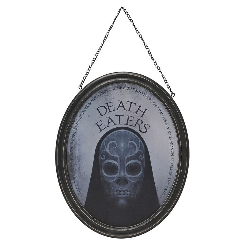 Placa Espejo Mortifago Dark Arts Harry Potter Frikytopia