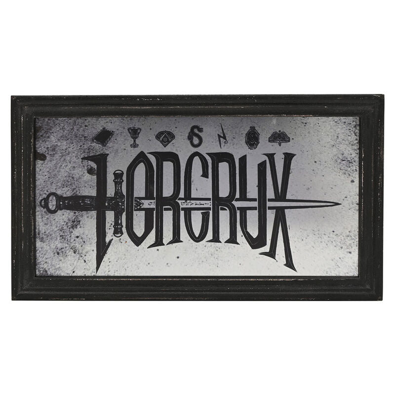 Placa espejo Horrocrux Dark Arts Harry Potter Frikytopia
