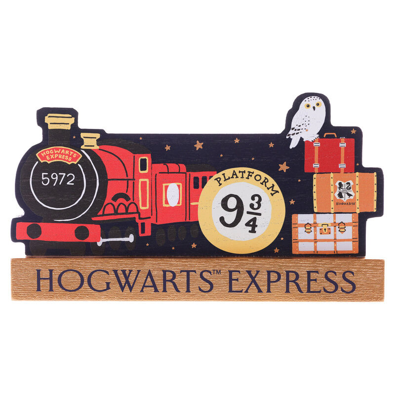 Placa repisa Hogwarts Express Harry Potter Frikytopia