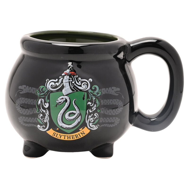 Taza Caldero Slytherin Harry Potter Frikytopia