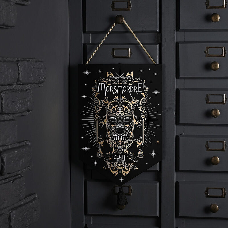 Colgante pared brilla oscuridad Morsmorde Death Eater Harry Potter Frikytopia