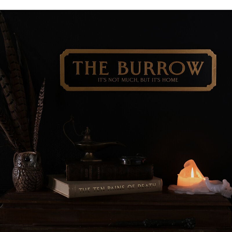 Cartel The Burrow Harry Potter