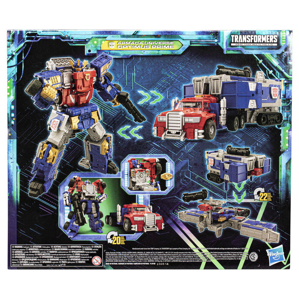 Transformers Generations Legacy Evolution Commander Class Action Figura Armada Universe Optimus Prime 19 cm