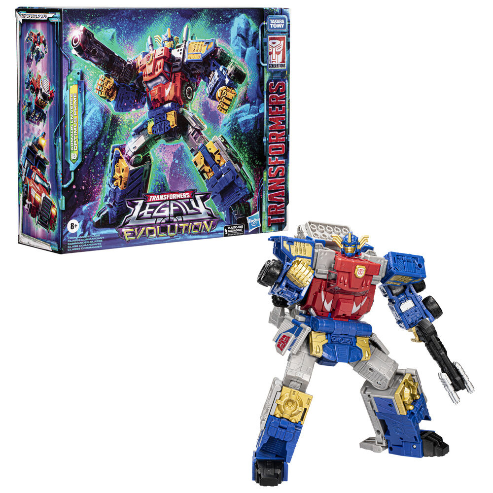 Transformers Generations Legacy Evolution Commander Class Action Figura Armada Universe Optimus Prime 19 cm
