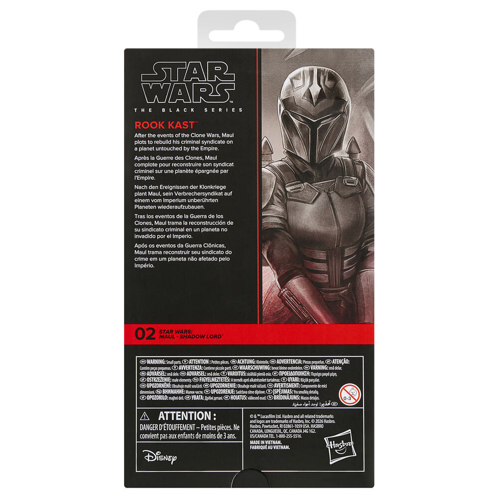 Figura Rook Kast Maul Shadow Lord Star Wars 15cm