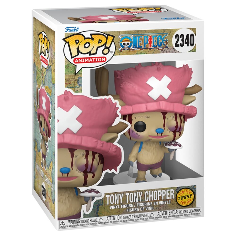 Figura POP One Piece Tony Tony Chopper with Rumble Ball Chase Frikytopia