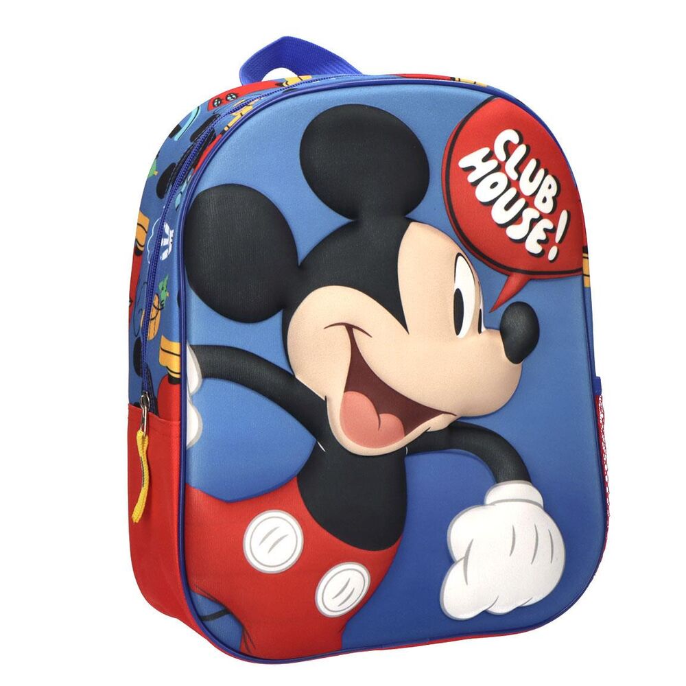 Mochila 3D Mickey Disney 30cm Frikytopia