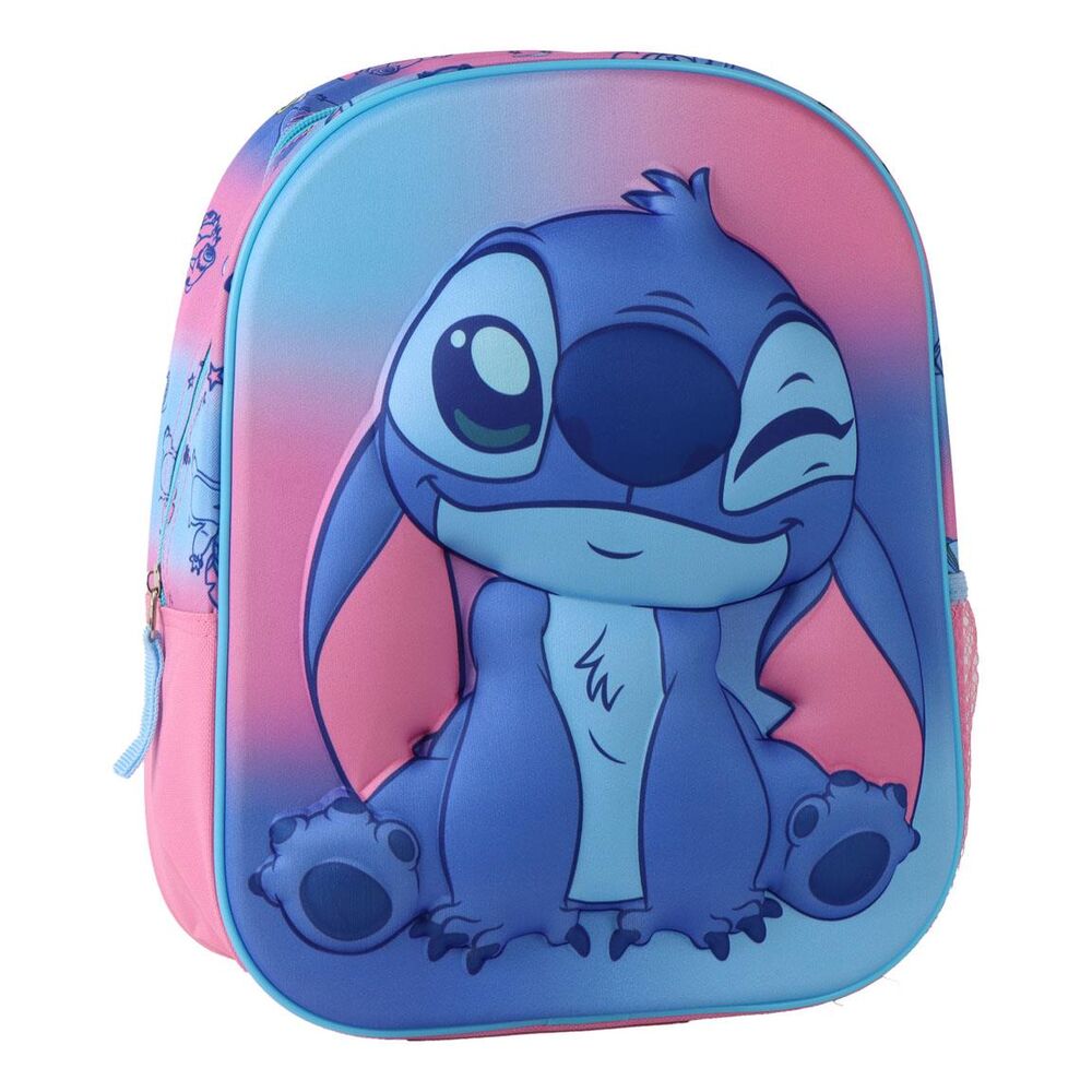 Mochila 3D Stitch Disney 30cm Frikytopia