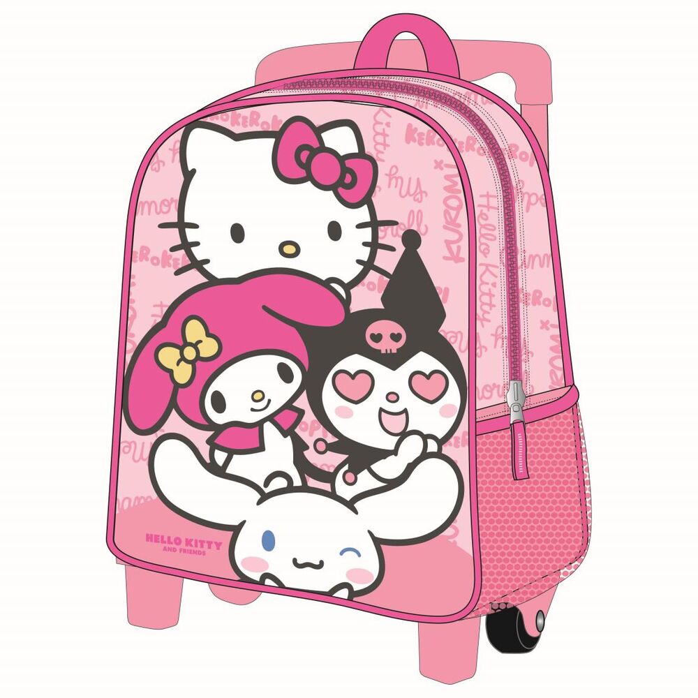 Trolley 3D Hello Kitty and Friends 30cm Frikytopia