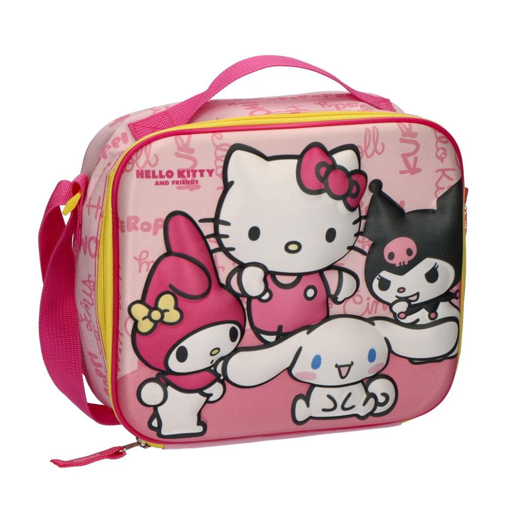 Bolsa portameriendas 3D Hello Kitty and Friends Frikytopia