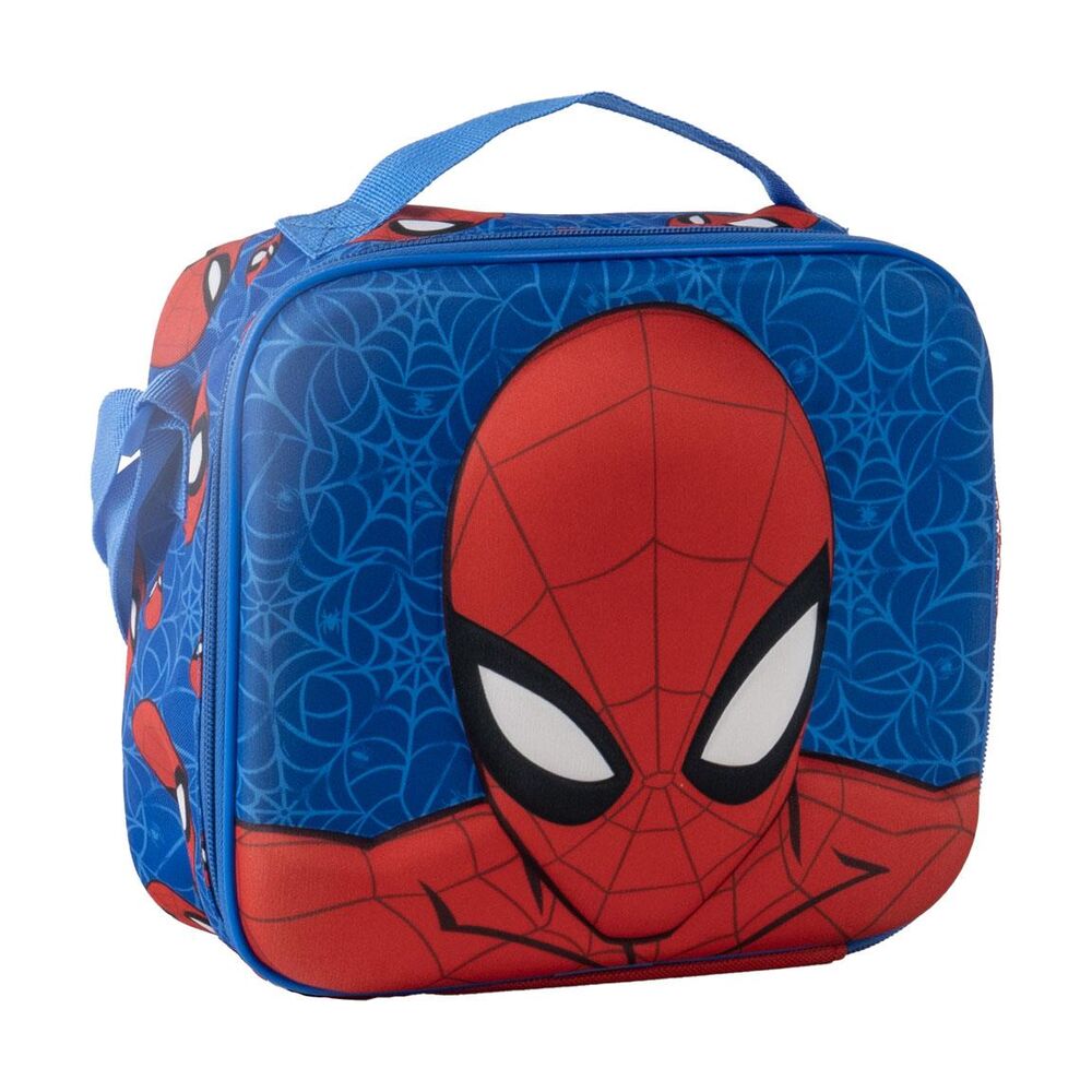 Bolsa portameriendas 3D Spiderman Marvel Frikytopia