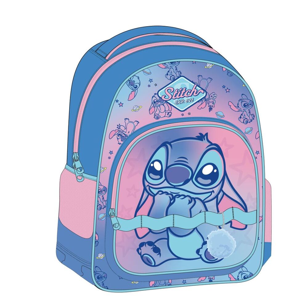 Mochila Stitch Disney 42cm adaptable Frikytopia