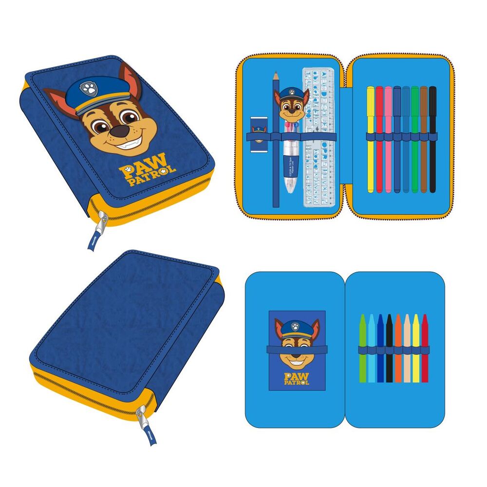 Plumier Chase Patrulla Canina Paw Patrol doble Frikytopia