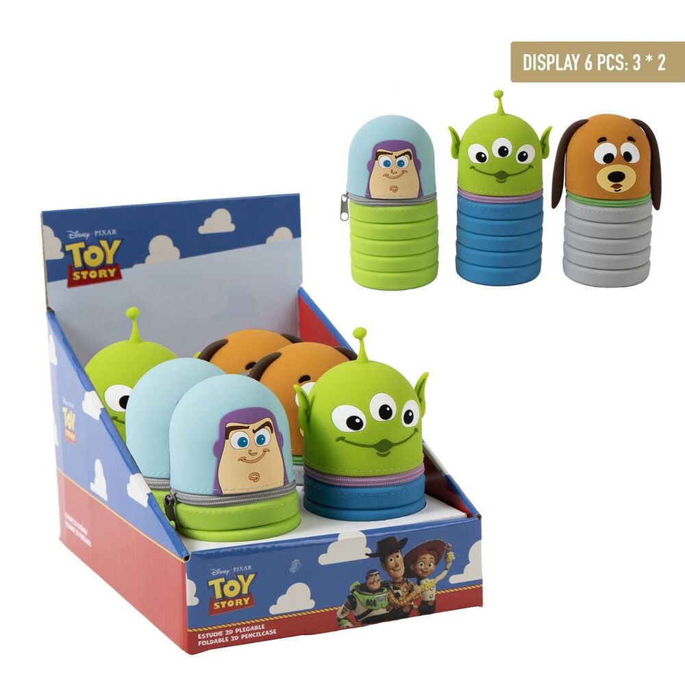 Disney Estuche de Silicona Toy Story Expositor (6)