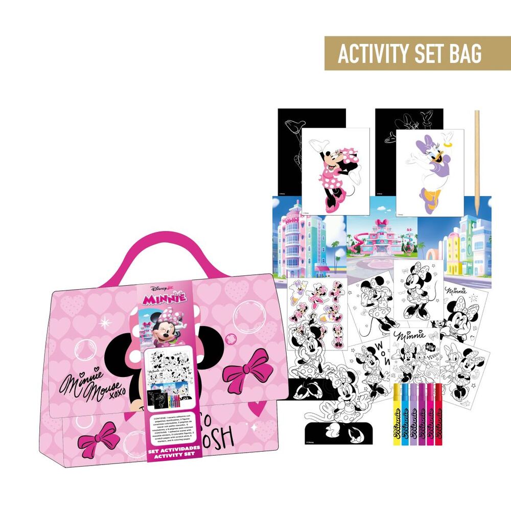 Bolso set coloreable Minnie Disney Frikytopia