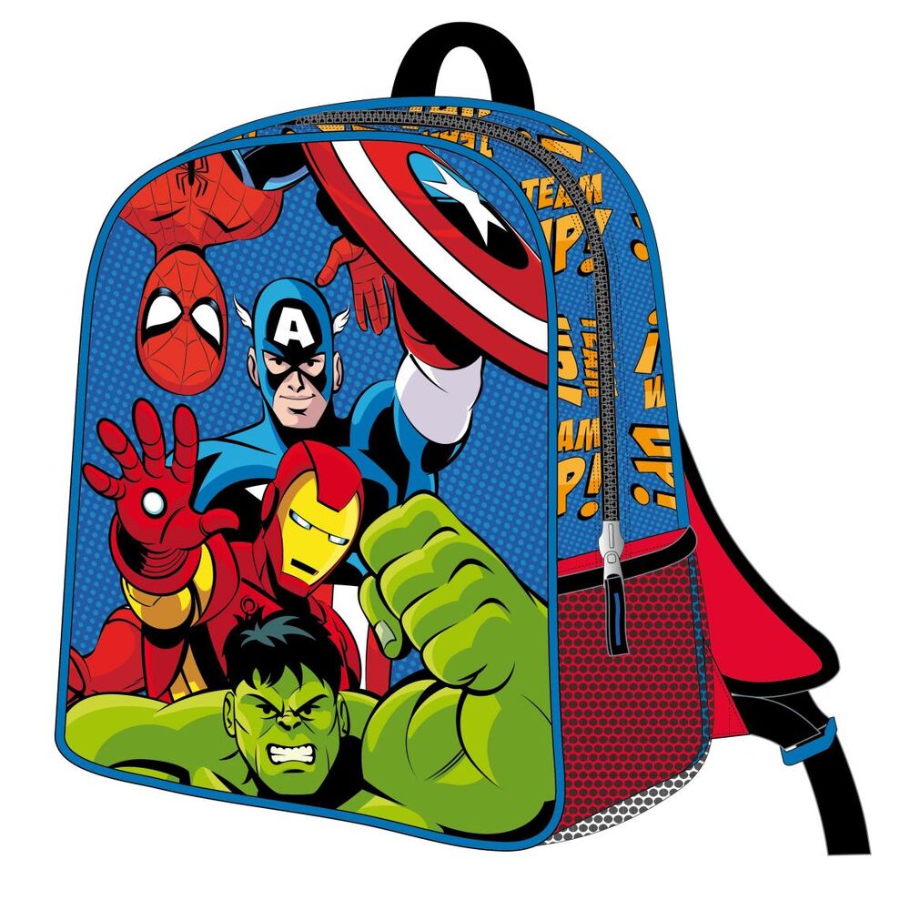 Mochila 3D Vengadores Avengers Marvel 30cm Frikytopia
