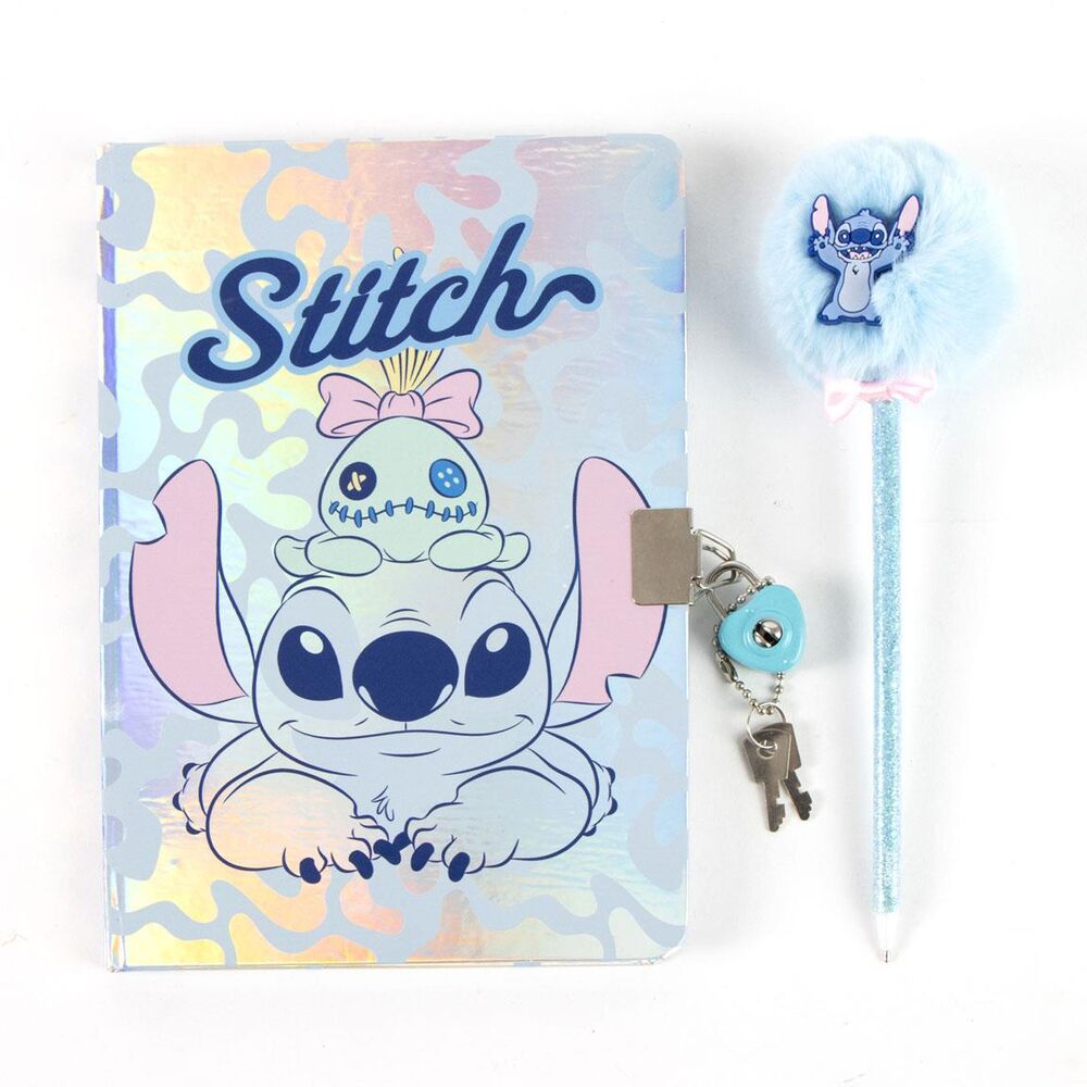 Diario + boligrafo Stitch Disney Frikytopia