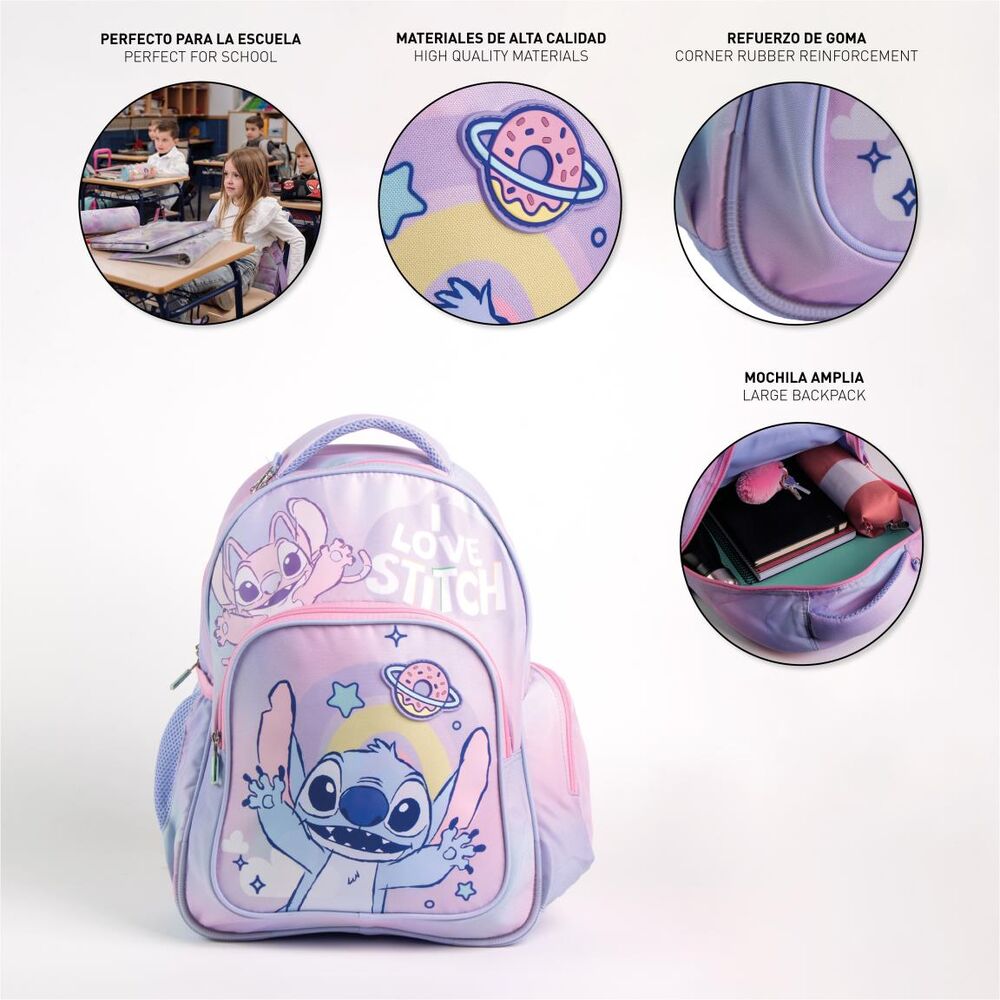 Mochila Stitch Disney 42 cm
