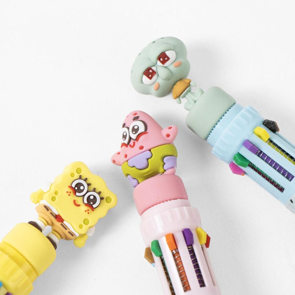 Bob Esponja Bolígrafo 10 colores Expositor (16)