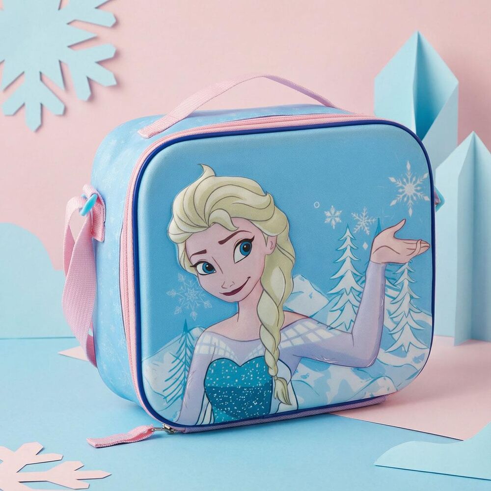 Bolsa portameriendas 3D Elsa Frozen Disney