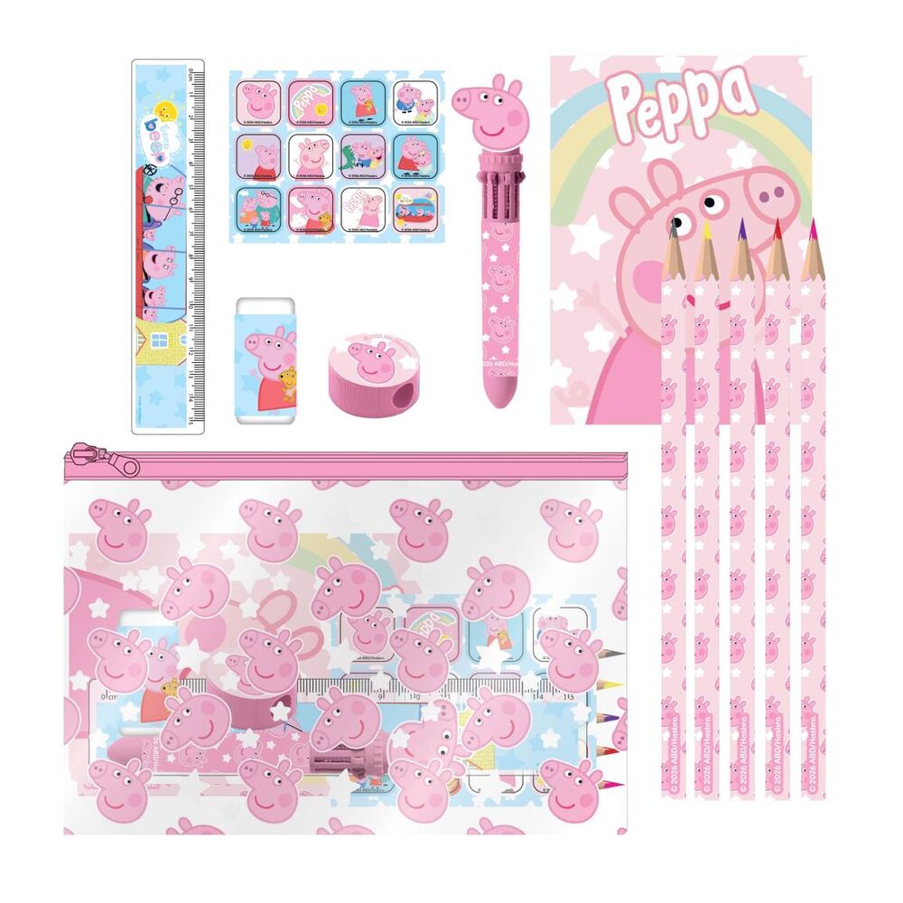 Set papeleria Peppa Pig Frikytopia