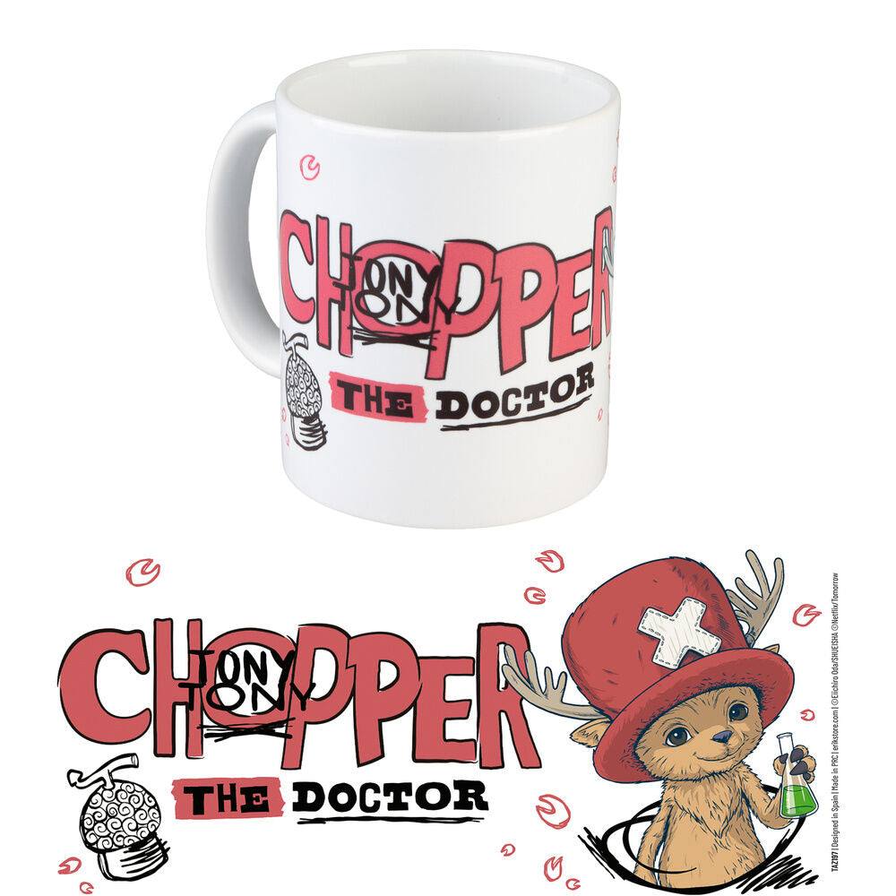 One Piece Netflix Taza Chopper 350 ml