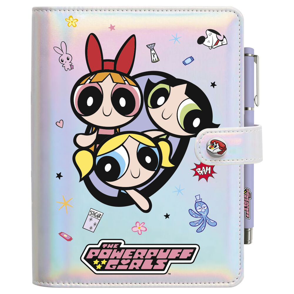 Cuaderno premium A5 + boligrafo Las Supernenas Frikytopia