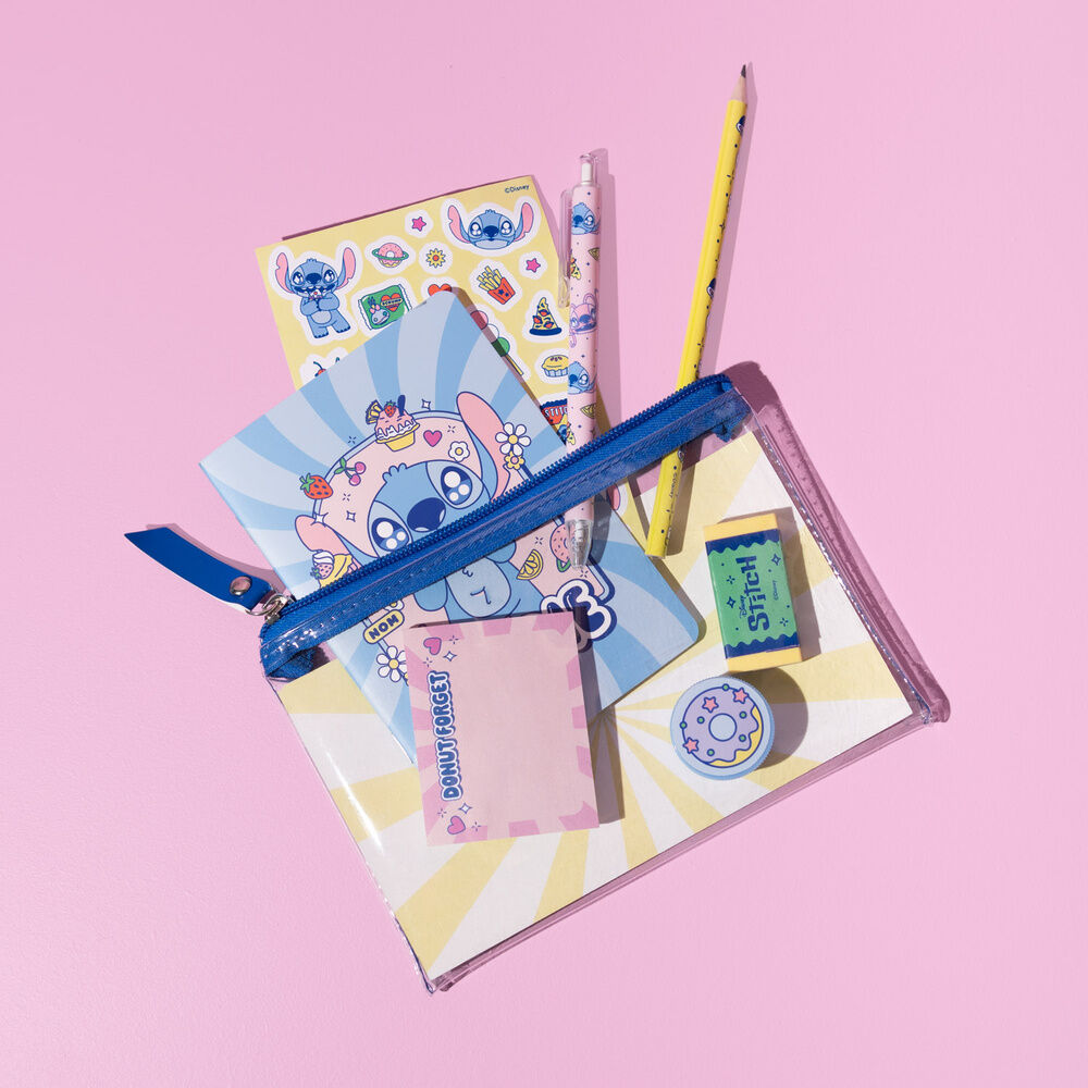 Disney Stitch Set de papelería Básico