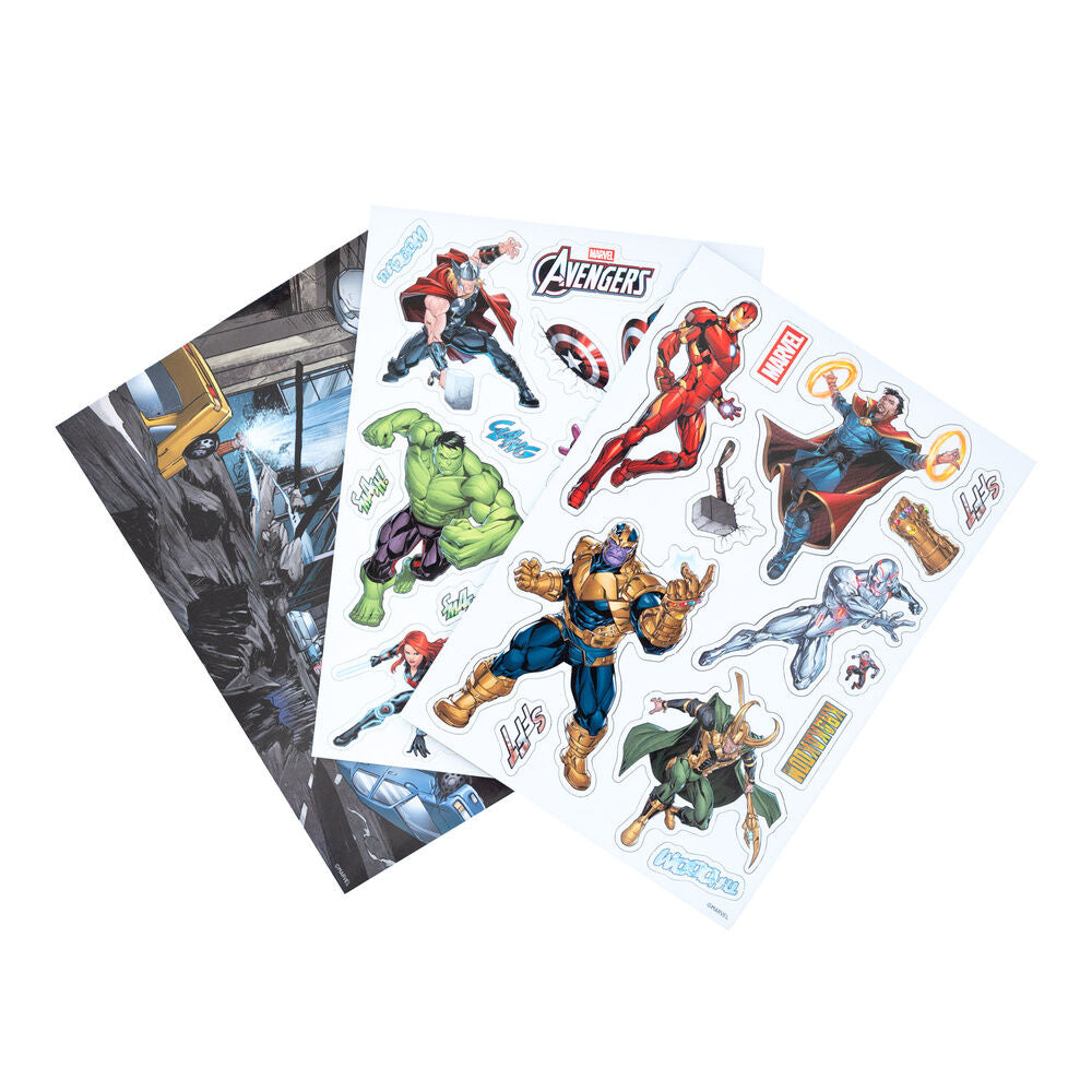 Marvel Set de Imanes Troquelados Avengers