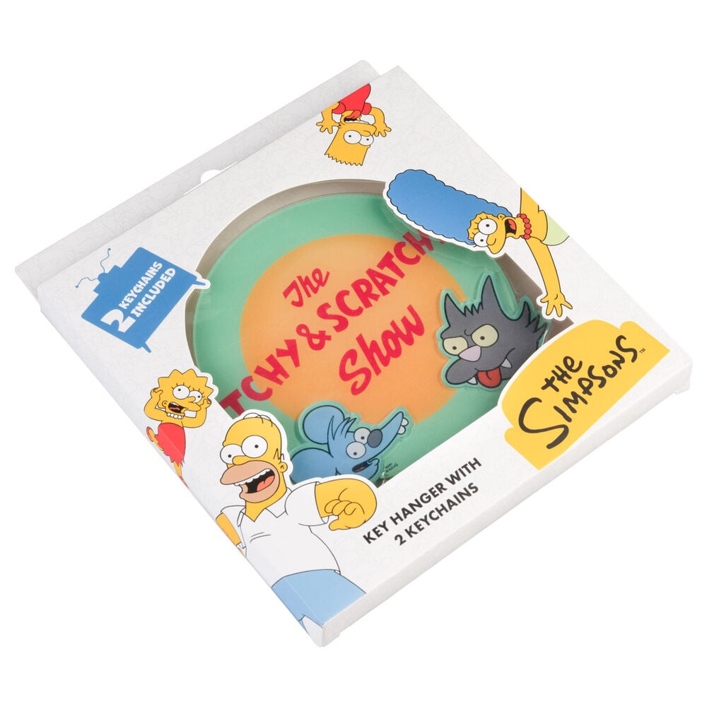 Los Simpson Colgador de llaves 16 x 16 cm
