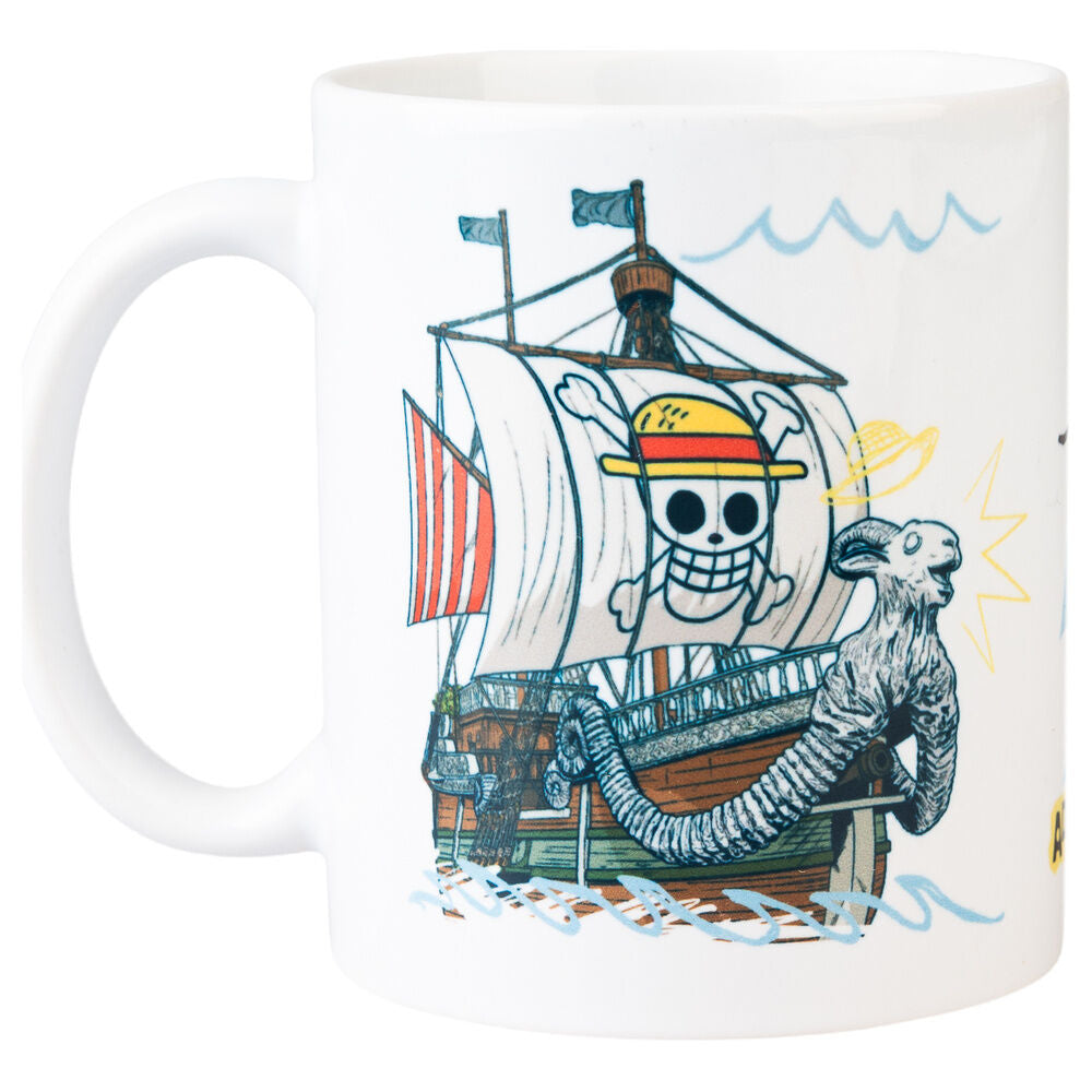 One Piece Netflix Taza Going Merry 350 ml