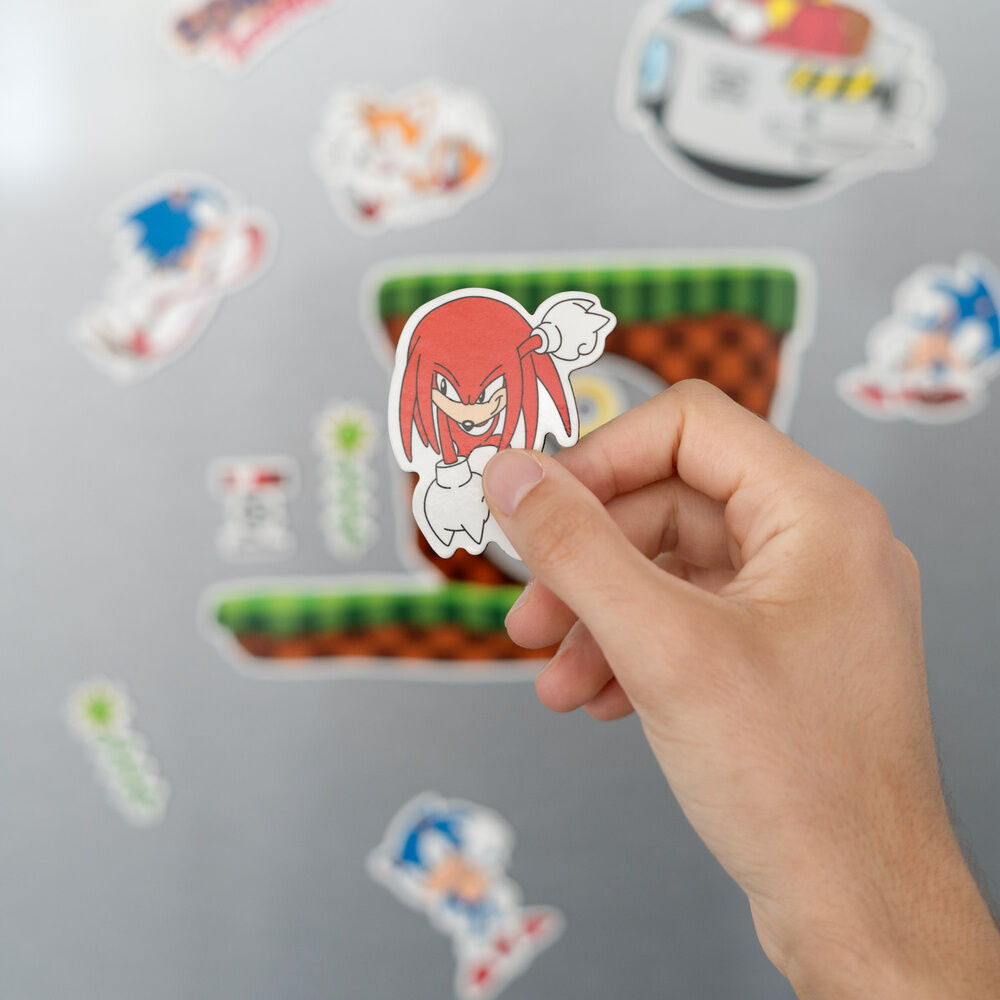 Set imanes troquelados Sonic the Hedgehog